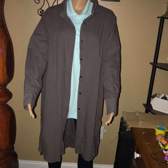 NWT nice long shirt 👗 dress or jacket 🧥 - Picture 6 of 8